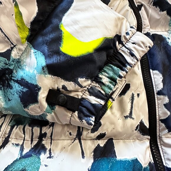 The North Face Men's 1996 Retro Nuptse 700 Down Puffer Jacket Abstract Floral L - Picture 12 of 15